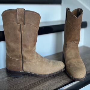Justin Boots 3408 classic wetsern roper leather women’s boot size 6.5